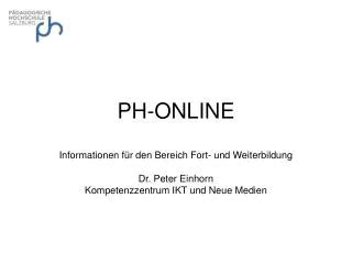 ph online kph|ERSTREGISTRIERUNG IN PH.